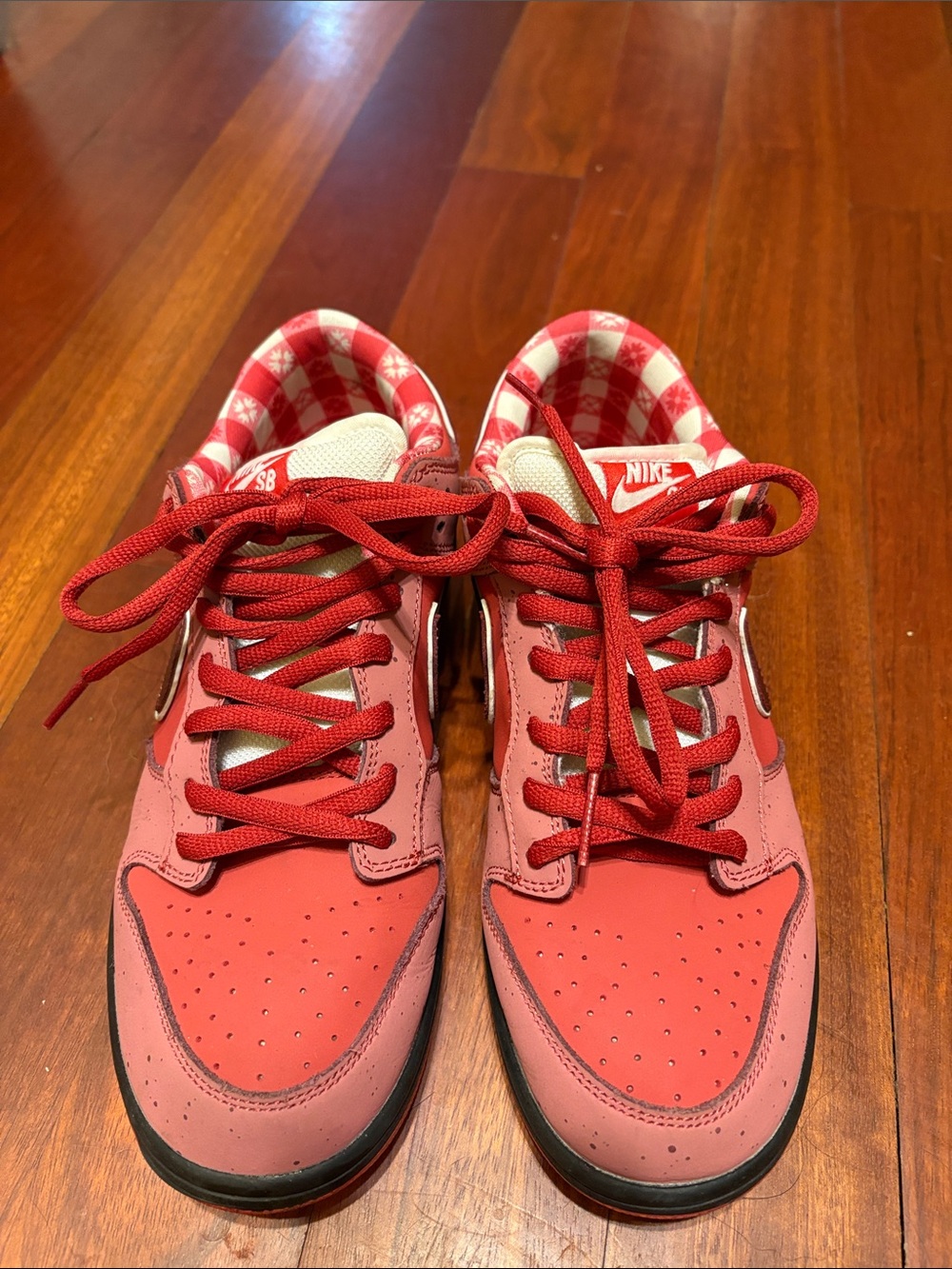 Nike SB Dunk Low Concepts Red Lobster Size 10 - Picture 4 of 11